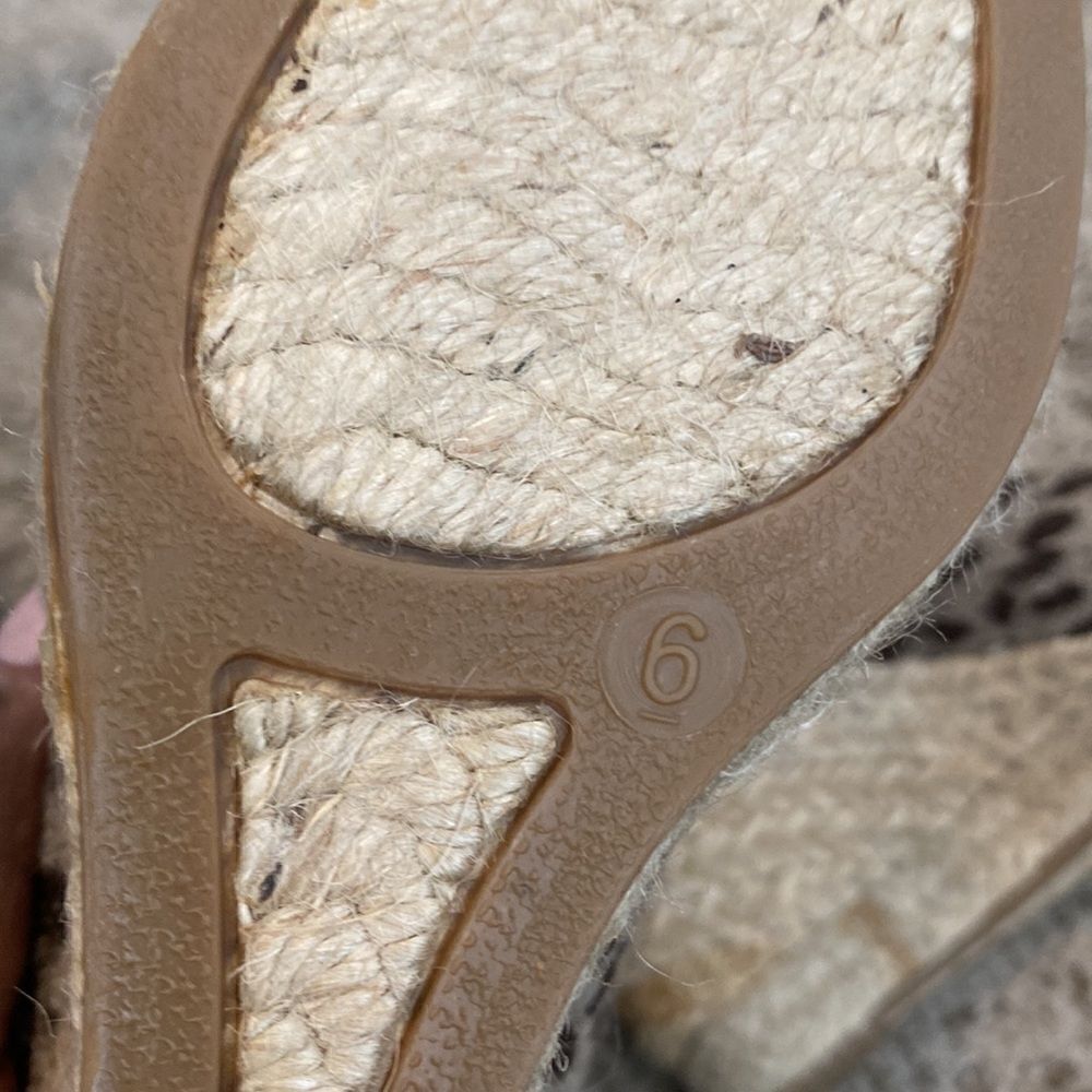 J. Crew Leopard Wedge Seychelles 6 - Picture 7 of 8